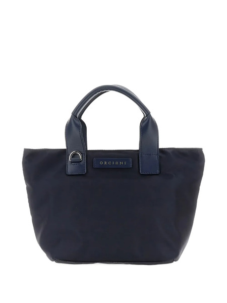  Orciani Logo-patch Shoulder Bag - Blue 