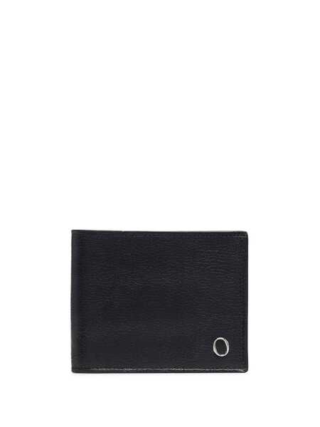  Orciani Logo-plaque Bifold Wallet - Black 
