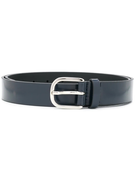  Orciani Matte Leather Belt - Blue 