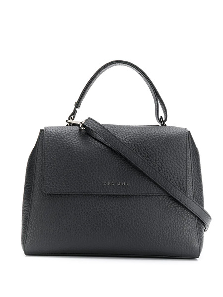  Orciani Medium Sveva Tote Bag - Black 