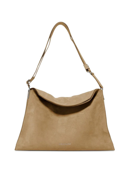  Orciani Medium Trinity Leather Shoulder Bag - Neutrals 