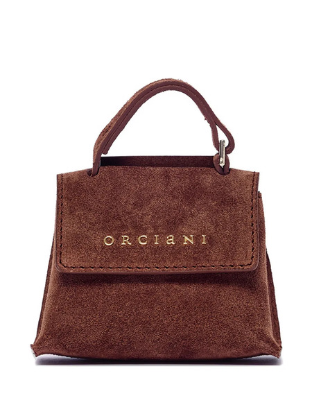  Orciani Mini Sveva Tote Bag - Brown 