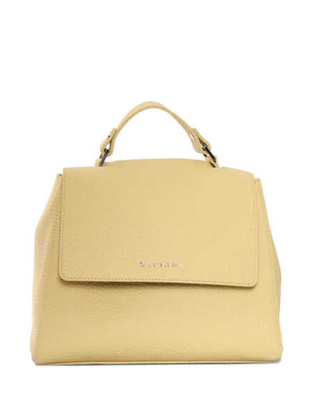  Orciani Small Sveva Soft Tote Bag - Yellow 