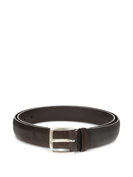  Orciani Suede Leather Belt - Brown 