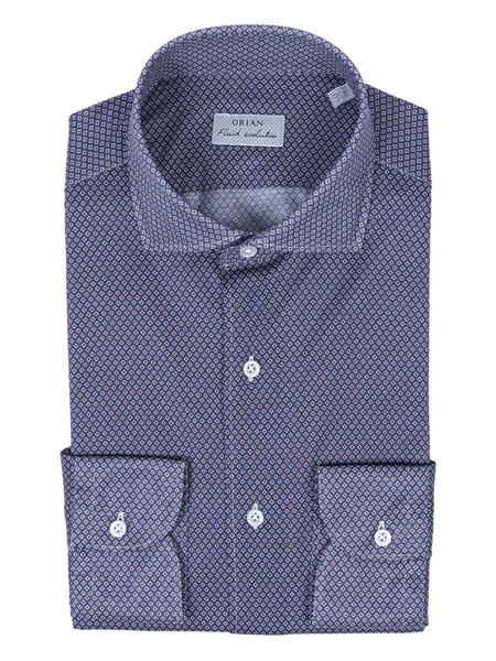  Orian Button-fastening Shirt - Blue 