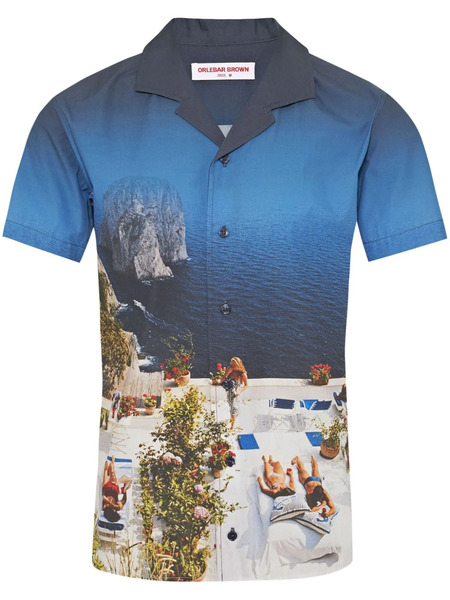  Orlebar Brown Hibbert Shirt - Blue 