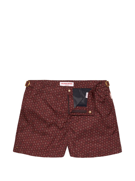  Orlebar Brown Setter Patterned Swim Shorts - Red 