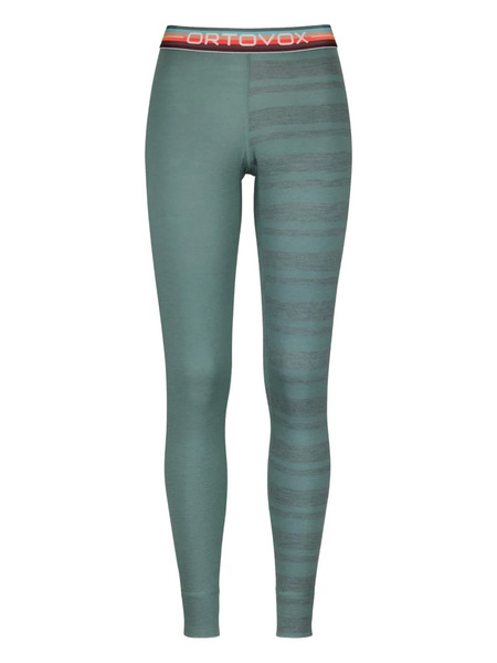  Ortovox 185 Rocknwool Base Layer - Green 