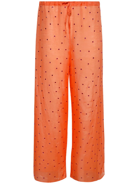  Oséree All-over Gem Trousers - Orange 