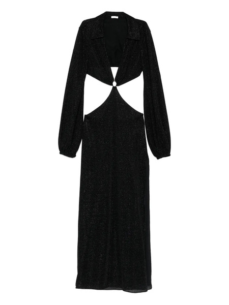  Oséree Cutout Ring Maxi Dress - Black 