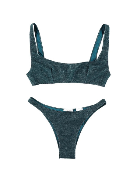  Oséree Glitter-finish Bikini - Green 