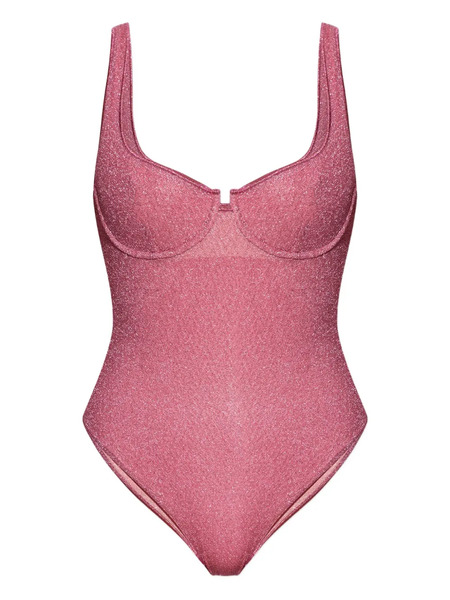  Oséree Glitter Underwired Swimsuit - Pink 