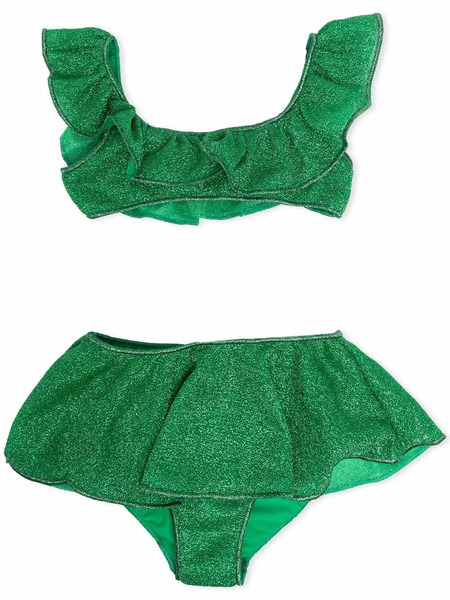  Oseree Kids Lumiere Two-piece Bikini - Green 