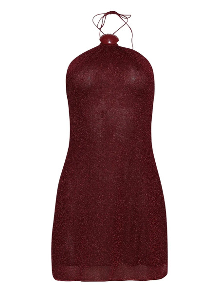  Oséree Lumiere Halterneck Dress - Red 