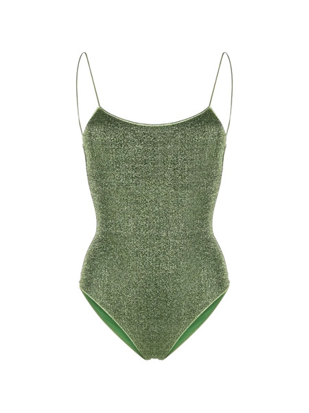  Oséree Lumière Spaghetti-strap Swimsuit - Green 
