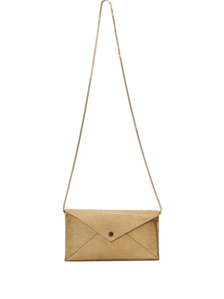  Osklen Arini Envelope-shape Chain-strap Cross Body Bag - Neutrals 