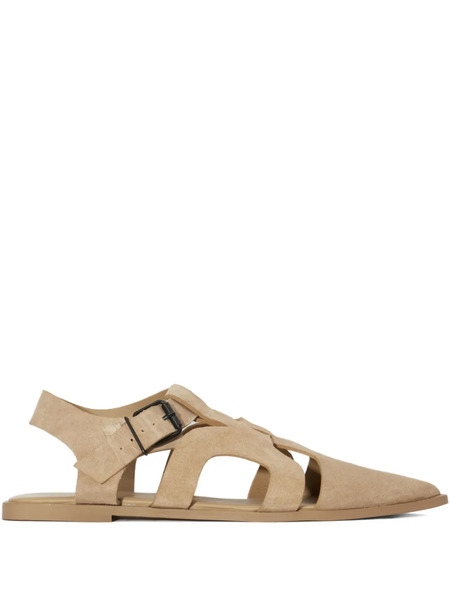  Osklen Calçadão Suede Sandals - Neutrals 