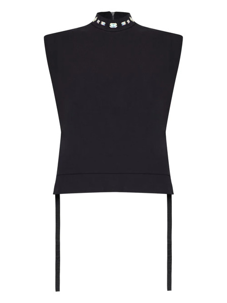  Osklen Crystal-embellished Vest - Black 