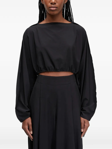  Osklen Drawstring Long-sleeve Top - Black 