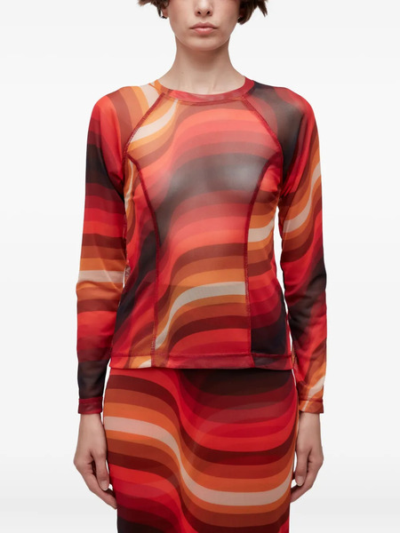  Osklen Long-sleeved Top - Red 