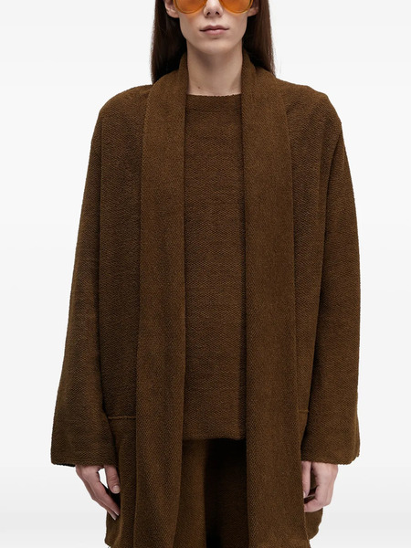  Osklen Open Cardigan - Brown 
