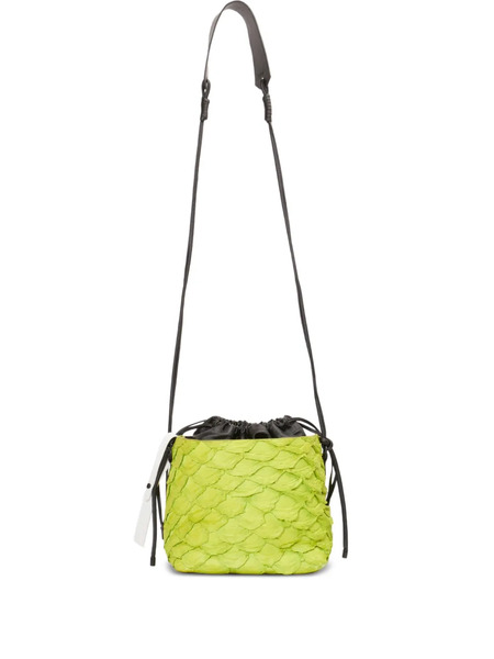  Osklen Pirarucu Curimbo Bucket Bag - Green 