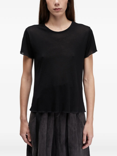  Osklen Raw-hem T-shirt - Black 