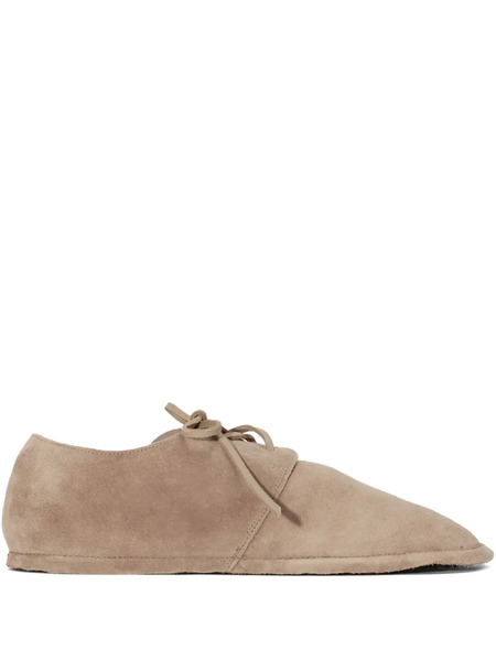  Osklen Rustic Lace-up Suede Shoes - Brown 