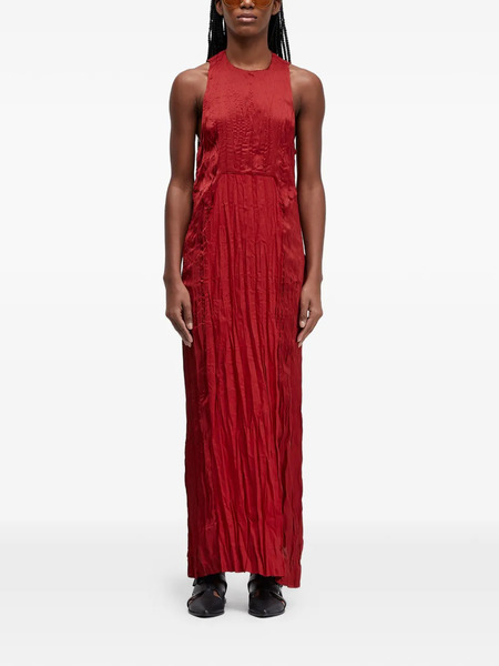  Osklen Sleeveless Midi Dress - Red 