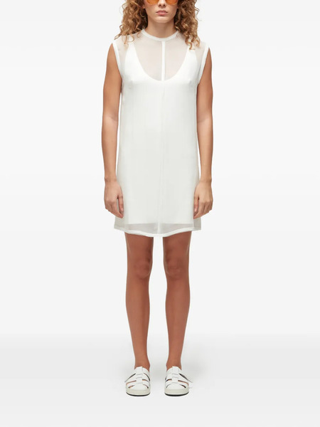  Osklen Sleeveless Mini Dress - White 