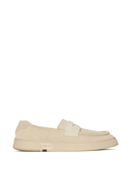  Osklen Soho Suede Slip-on Loafers - Neutrals 