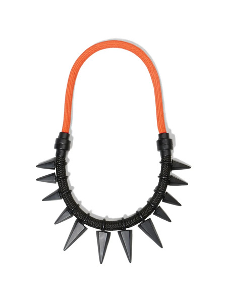  Osklen Spikes Necklace - Orange 
