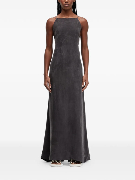  Osklen Straps Maxi Dress - Grey 