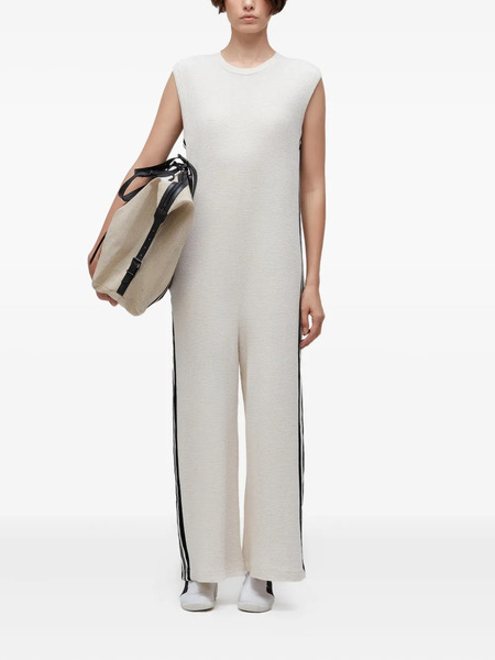  Osklen Stripe-detail Jumpsuit - White 