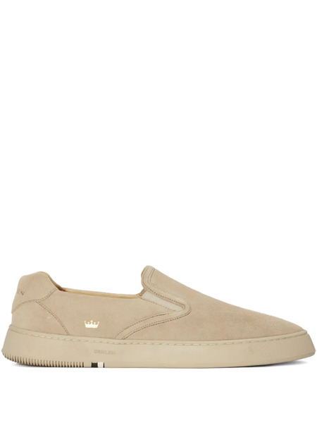  Osklen Suede Slip-on Sneakers - Neutrals 