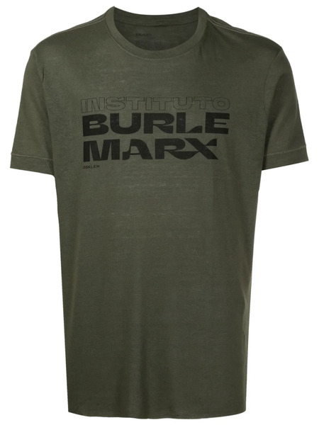  Osklen Text-print Round-neck T-shirt - Green 