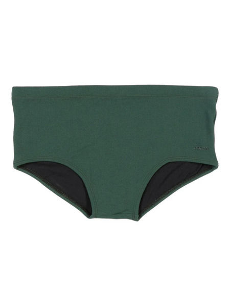  Osklen Volcano Textured Drawstring Swim Trunks - Green 