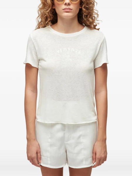  Osklen Yemanja Raw-edge T-shirt - White 