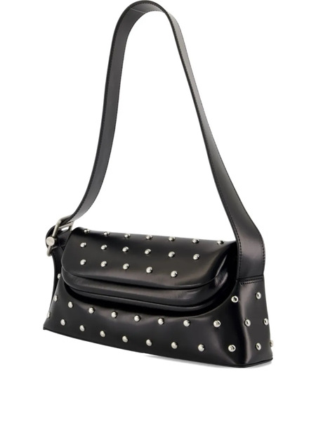  Osoi Folder Brot Stud-embellished Shoulder Bag - Black 