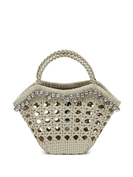  Osoi Lip Braided-handle Tote Bag - Neutrals 