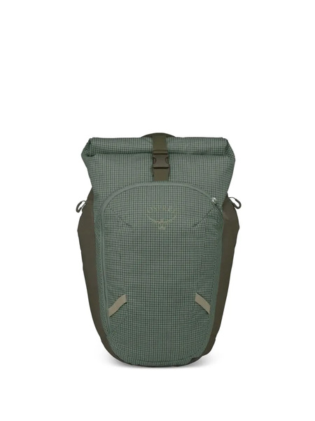  Osprey Roll-top Grid-pattern Backpack - Green 