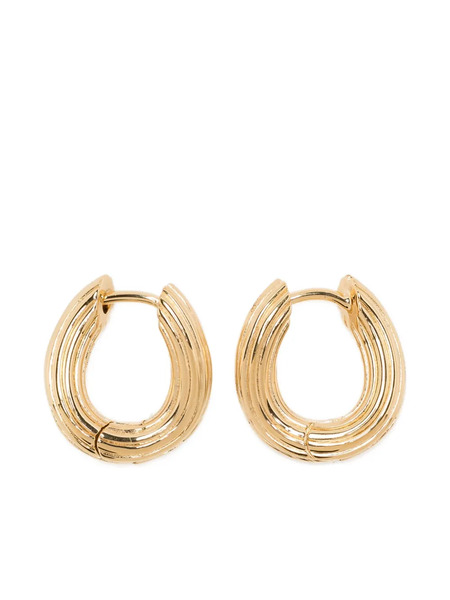  Otiumberg Twisted Ridge Hoops - Gold 