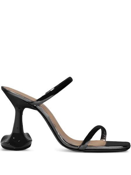  Ottange Lotus Heeled Sandals - Black 