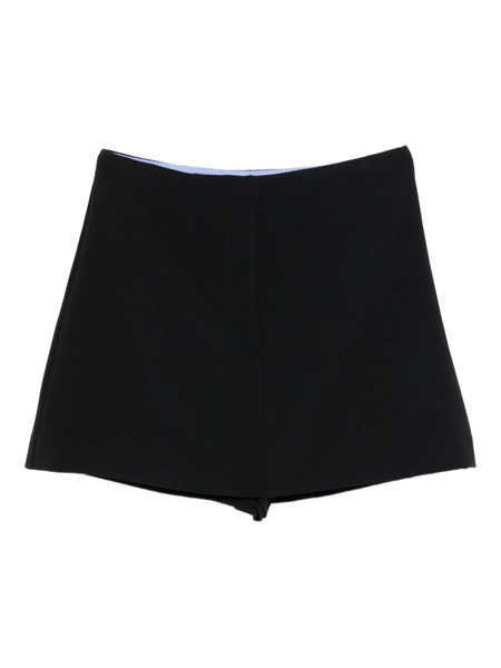  Ottod'ame High-waisted Tailored Shorts - Black 