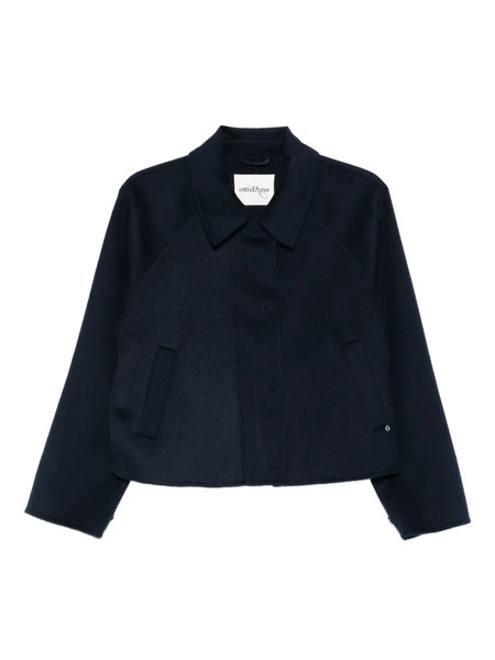  Ottod'ame Raglan-sleeve Short Jacket - Blue 