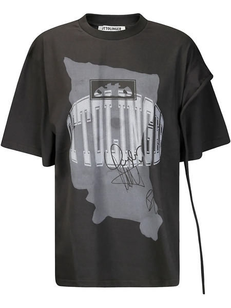  Ottolinger Deconstructed T-shirt - Black 