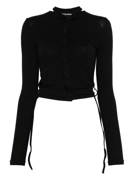  Ottolinger Double-closure Knit Cardigan - Black 