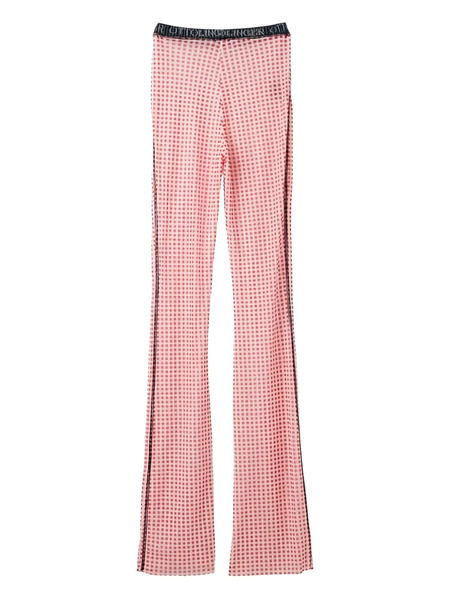  Ottolinger Gingham-print Trousers - Red 