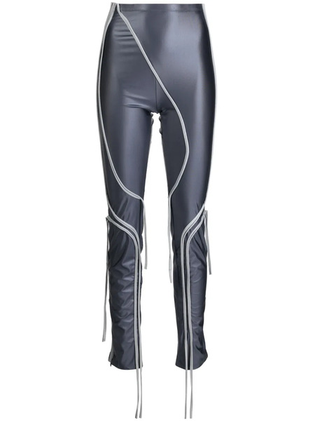  Ottolinger Knit Strap High-waisted Leggings - Grey 