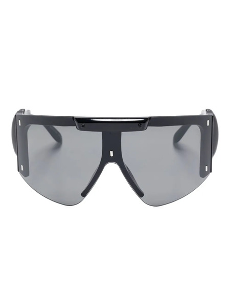  Ottolinger Knotted Shield-frame Sunglasses - Black 
